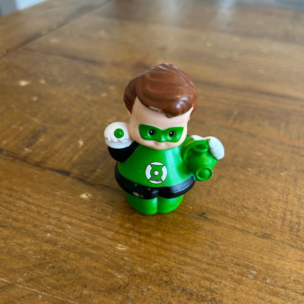 Fisher Price Little People the Green Lantern as is